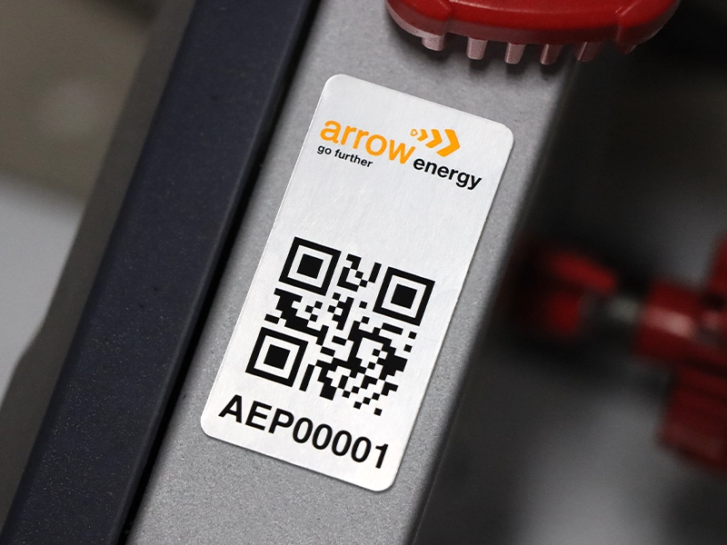 QR Code Label Metal Certags