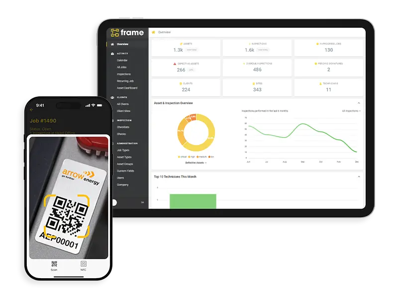 Frame Ihre Software für Asset Management und Inventarverwaltung Certags